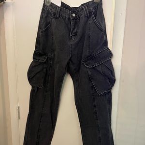 Denim Cargo pants